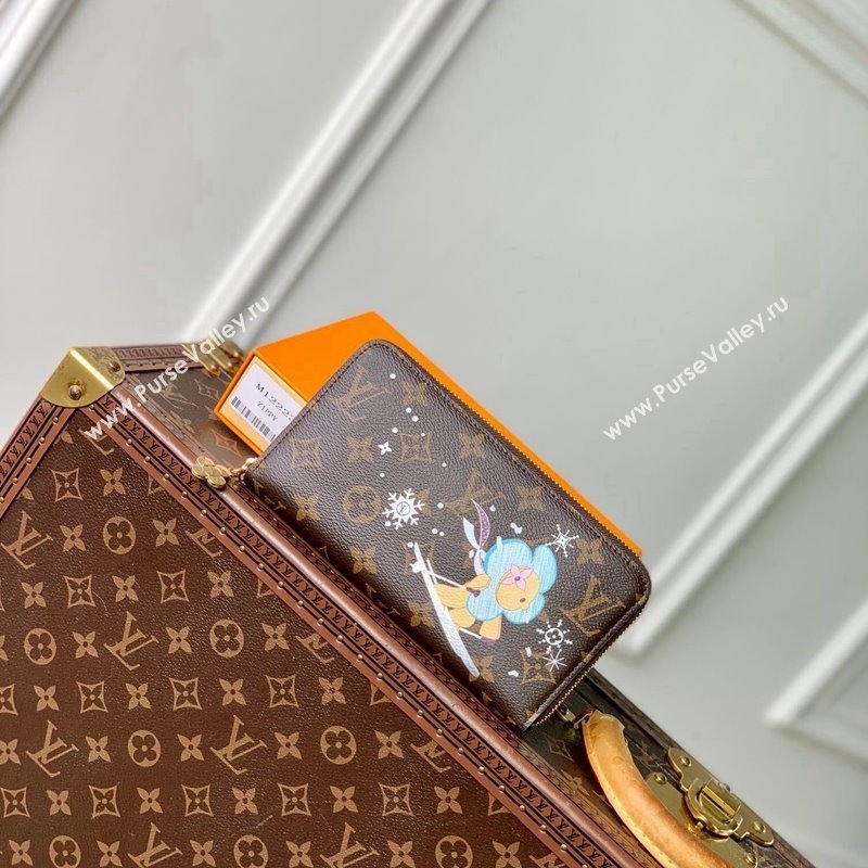 Louis Vuitton Zippy Wallet in Vivienne Print Monogram Canvas M12223 2024 Candy Factory Collection (KI-241105085)