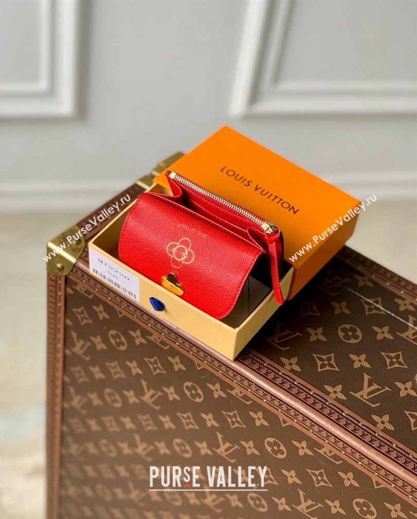 Louis Vuitton Rosalie Coin Purse Wallet in Vivienne Print Monogram Canvas M12220 2024 Candy Factory Collection (KI-241105086)