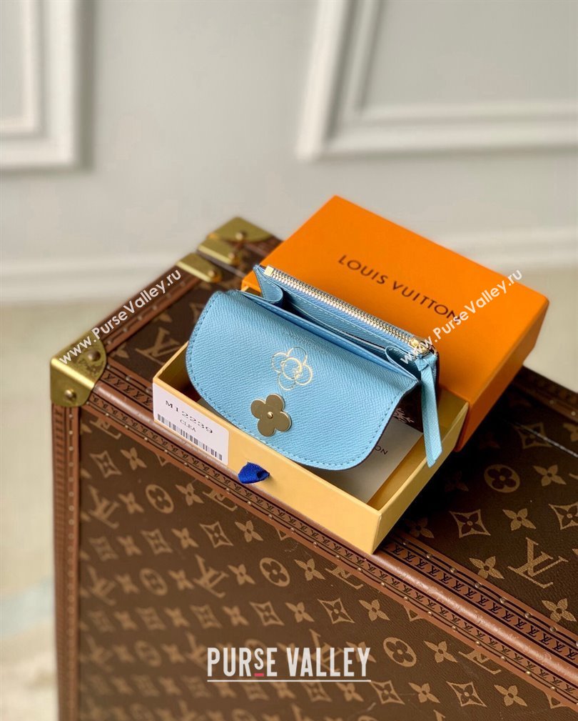 Louis Vuitton Rosalie Coin Purse Wallet in Vivienne Print Monogram Canvas M12239 2024 Candy Factory Collection (KI-241105087)