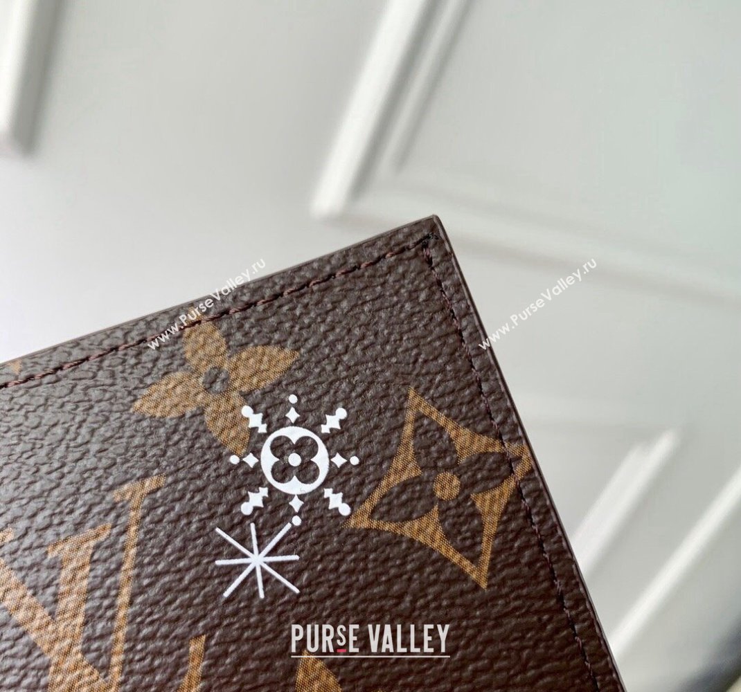 Louis Vuitton Passport Cover in Vivienne Print Monogram Canvas M12237 2024 Candy Factory Collection (KI-241105089)