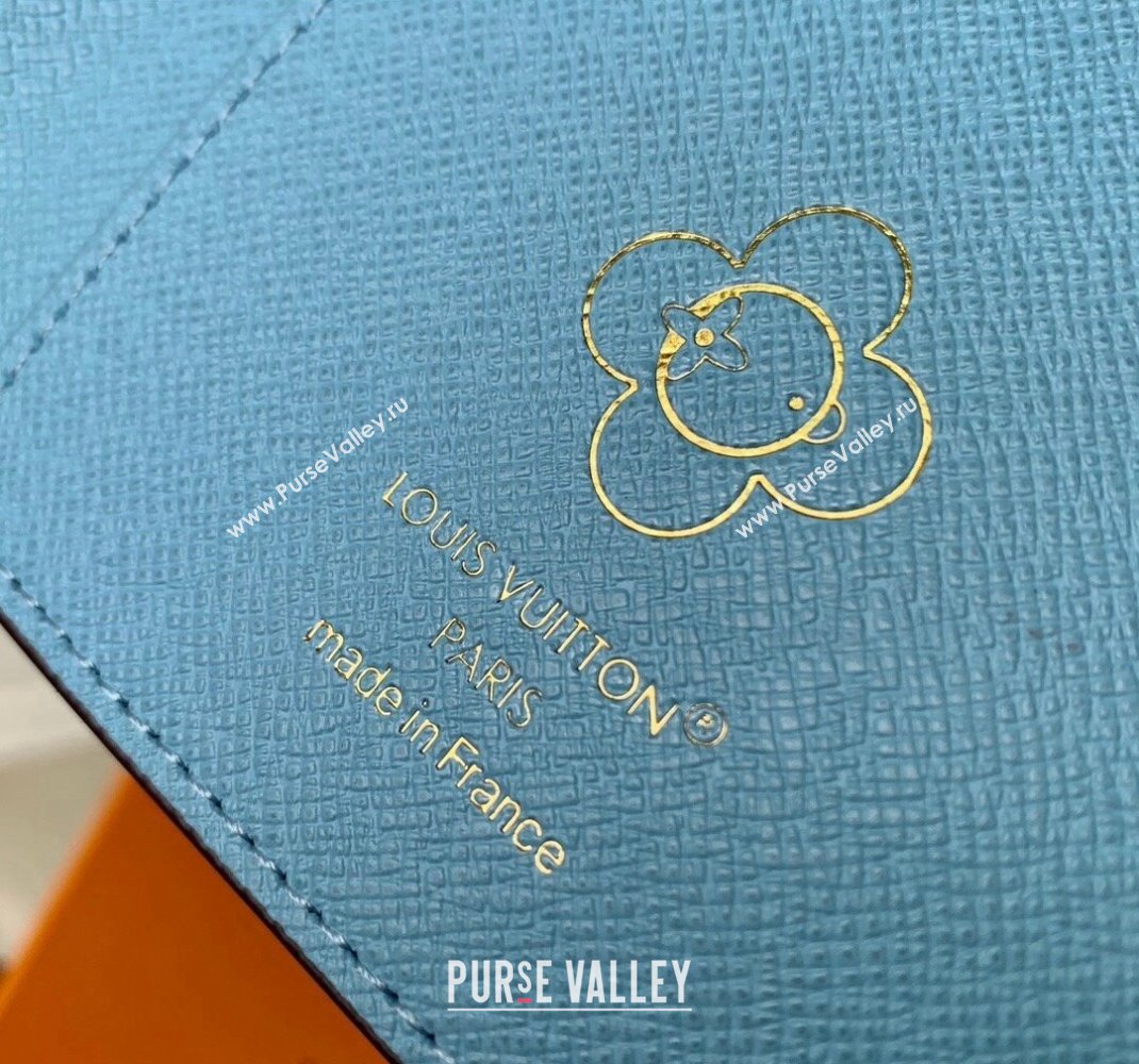 Louis Vuitton Passport Cover in Vivienne Print Monogram Canvas M12237 2024 Candy Factory Collection (KI-241105089)