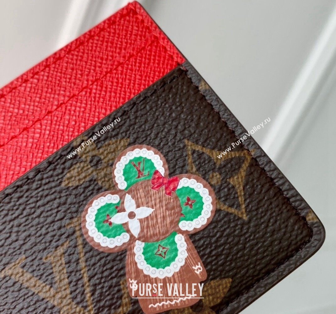 Louis Vuitton LV Charms Card Holder Wallet in Vivienne Print Monogram Canvas M12215 2024 Candy Factory Collection (KI-241105090)