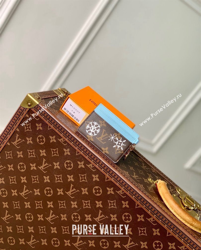 Louis Vuitton LV Charms Card Holder Wallet in Vivienne Print Monogram Canvas M12227 2024 Candy Factory Collection (KI-241105091)