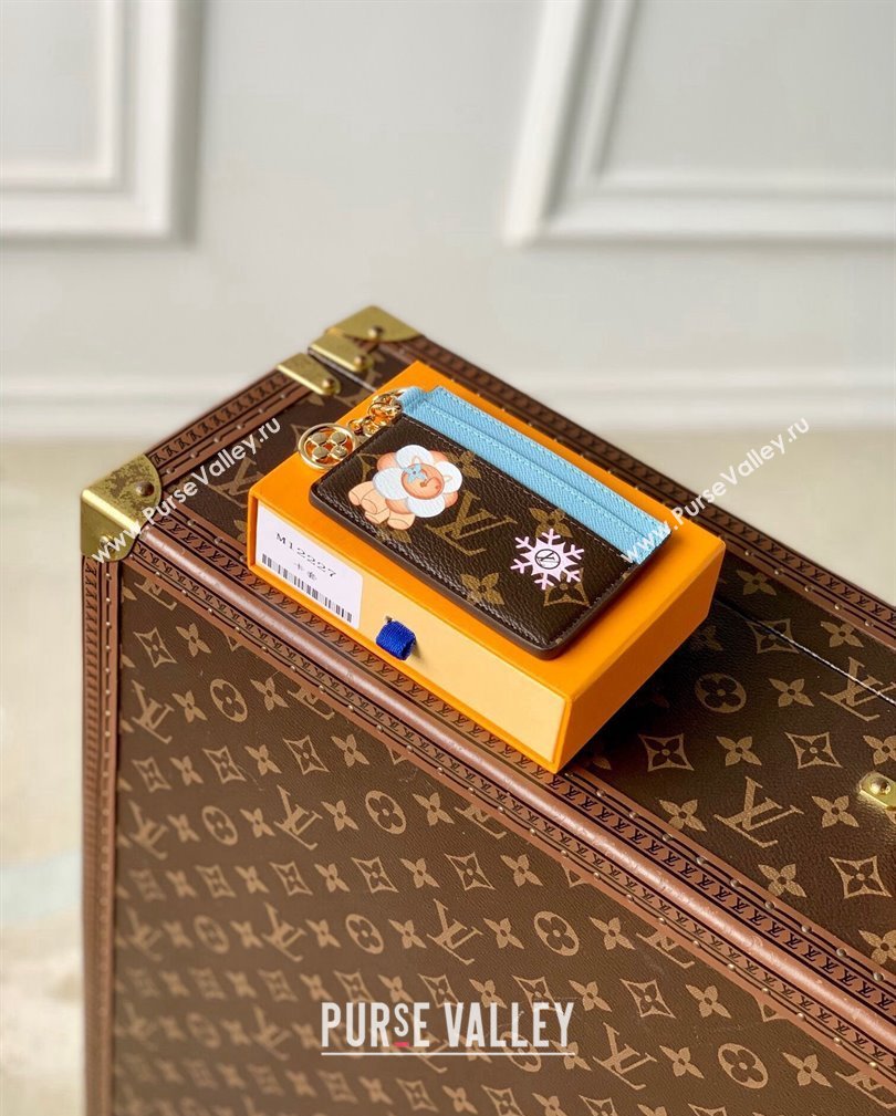 Louis Vuitton LV Charms Card Holder Wallet in Vivienne Print Monogram Canvas M12227 2024 Candy Factory Collection (KI-241105091)