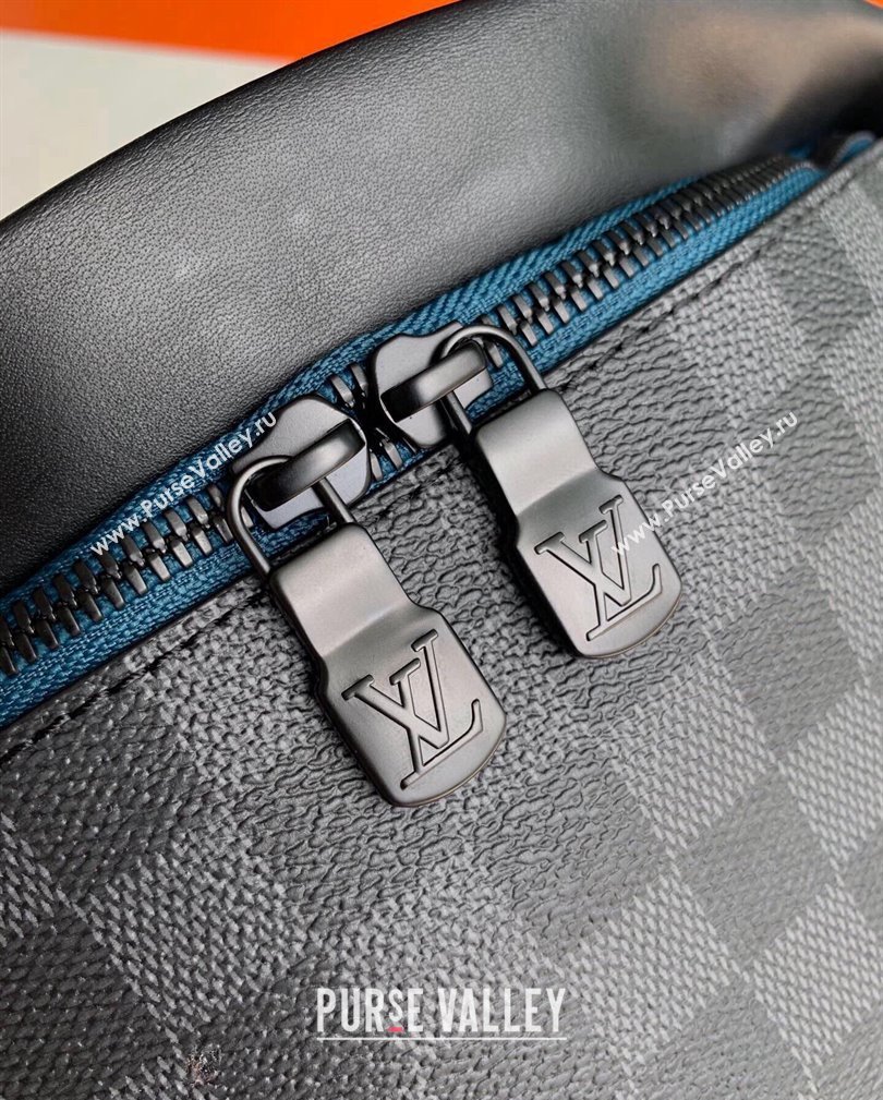 Louis Vuitton Discovery Bumbag in Black Damier Graphite Canvas 2024 N40187 (KI-241105042)