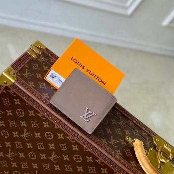 Louis Vuitton Multiple Wallet in LV Aerogram Leather M11487 Moka Brown 2024 (KI-241105077)