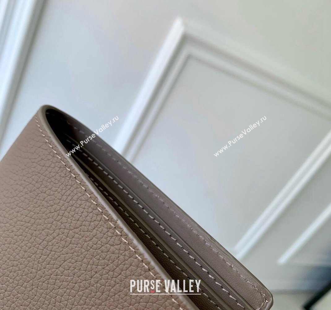 Louis Vuitton Multiple Wallet in LV Aerogram Leather M11487 Moka Brown 2024 (KI-241105077)