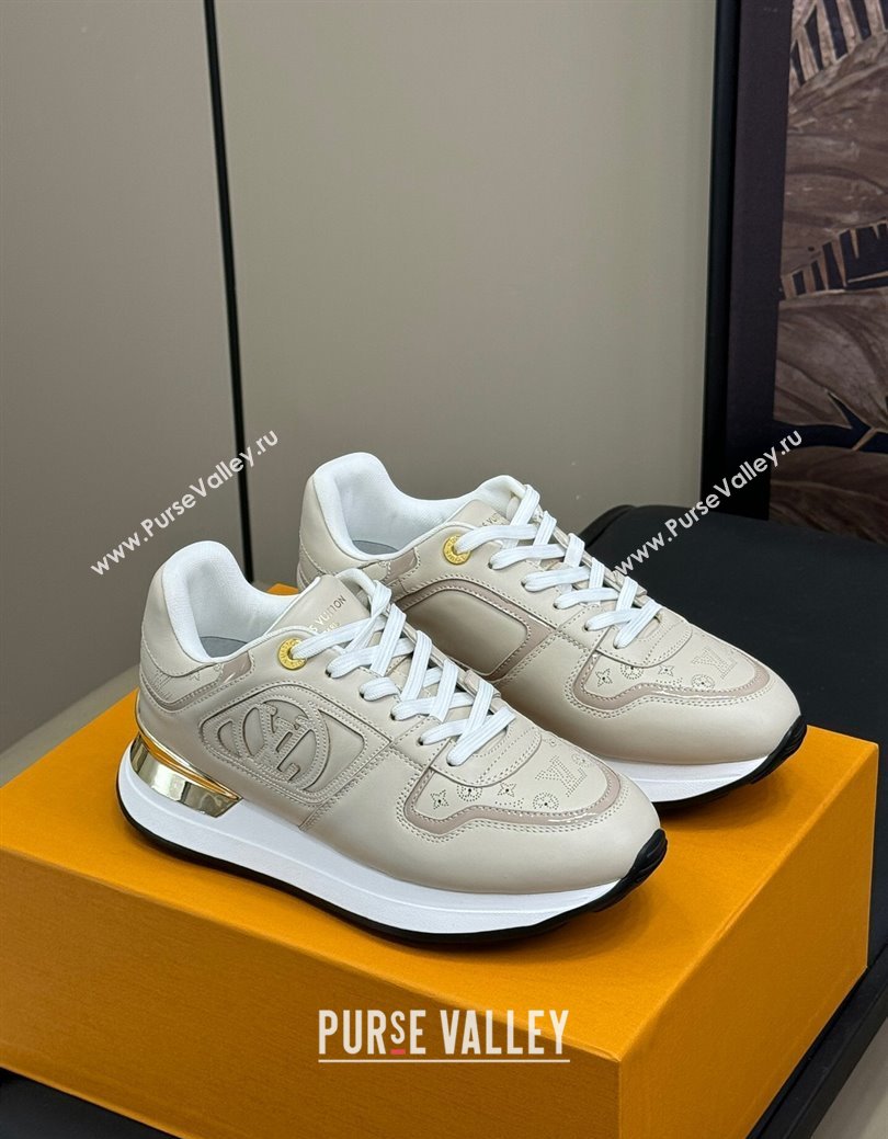 Louis Vuitton Neo Run Away Sneakers Beige 2024 1AD2O3 (SS-241114072)