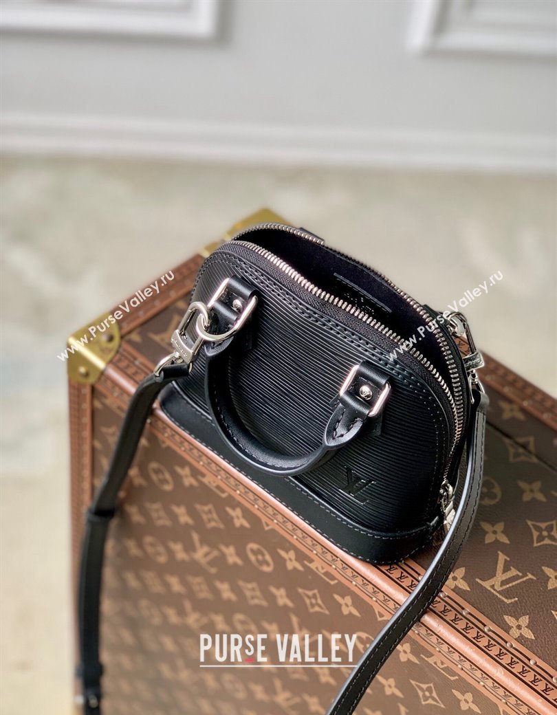 Louis Vuitton Nano Alma Bag in Epi Leather M81945 Black 2024 (KI-241209079)