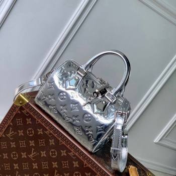 Louis Vuitton Speedy Bandouliere 20 Bag in Silver Monogram Leather M11987 2024 (KI-241210024)