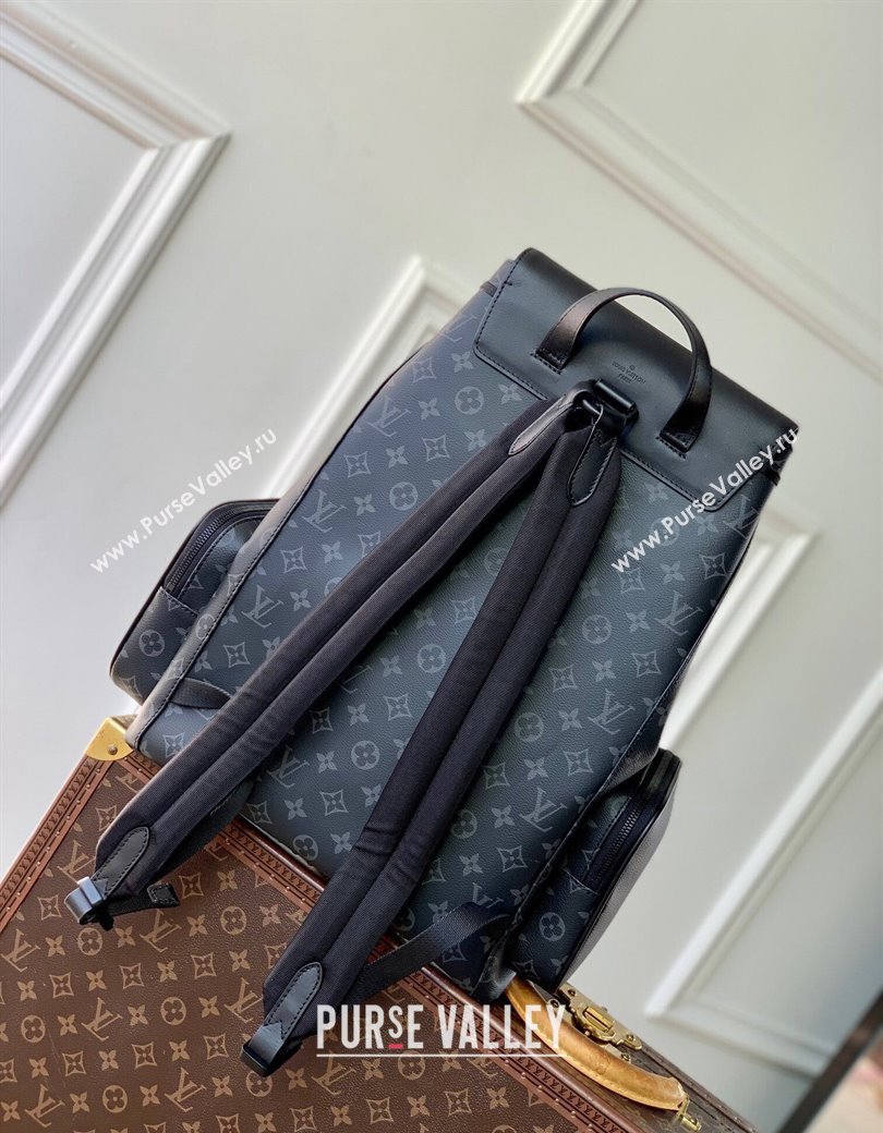 Louis Vuitton Trio Backpack bag in Black Monogram Canvas M44658 2024 (KI-241210025)