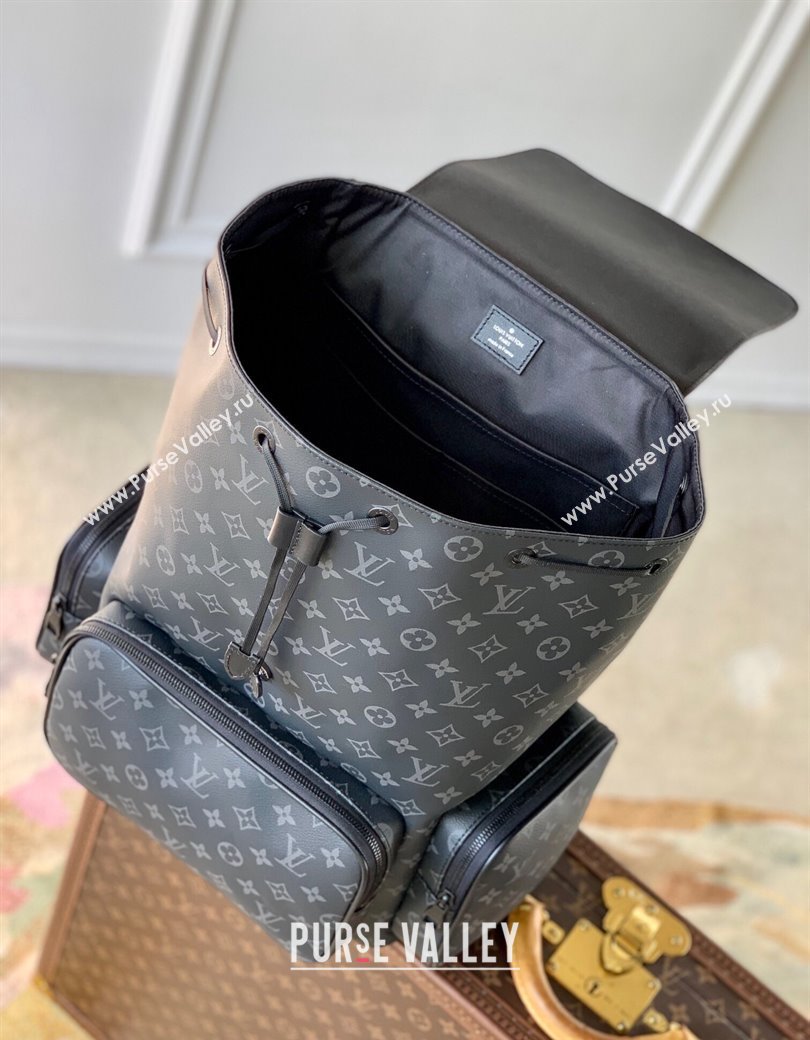 Louis Vuitton Trio Backpack bag in Black Monogram Canvas M44658 2024 (KI-241210025)