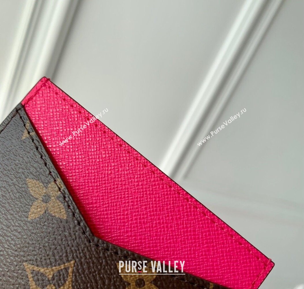 Louis Vuitton Kirigami Card Holder Wallet Set M12793 Pondichery Pink 2024 (KI-241210037)