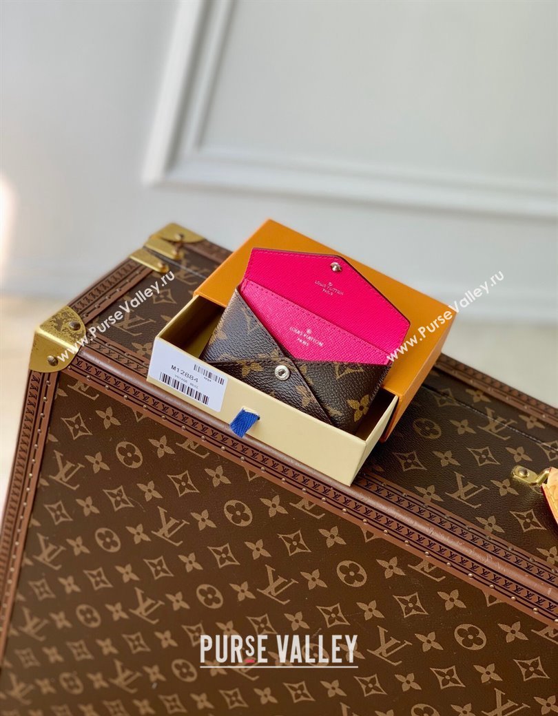 Louis Vuitton Kirigami Card Holder Wallet Set M12793 Pondichery Pink 2024 (KI-241210037)