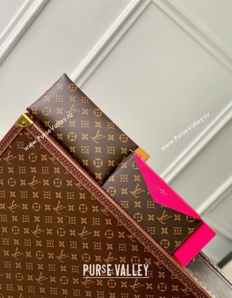 Louis Vuitton Kirigami Organizer Pouch Set M12403 Pondichery Pink 2024 (KI-241210041)