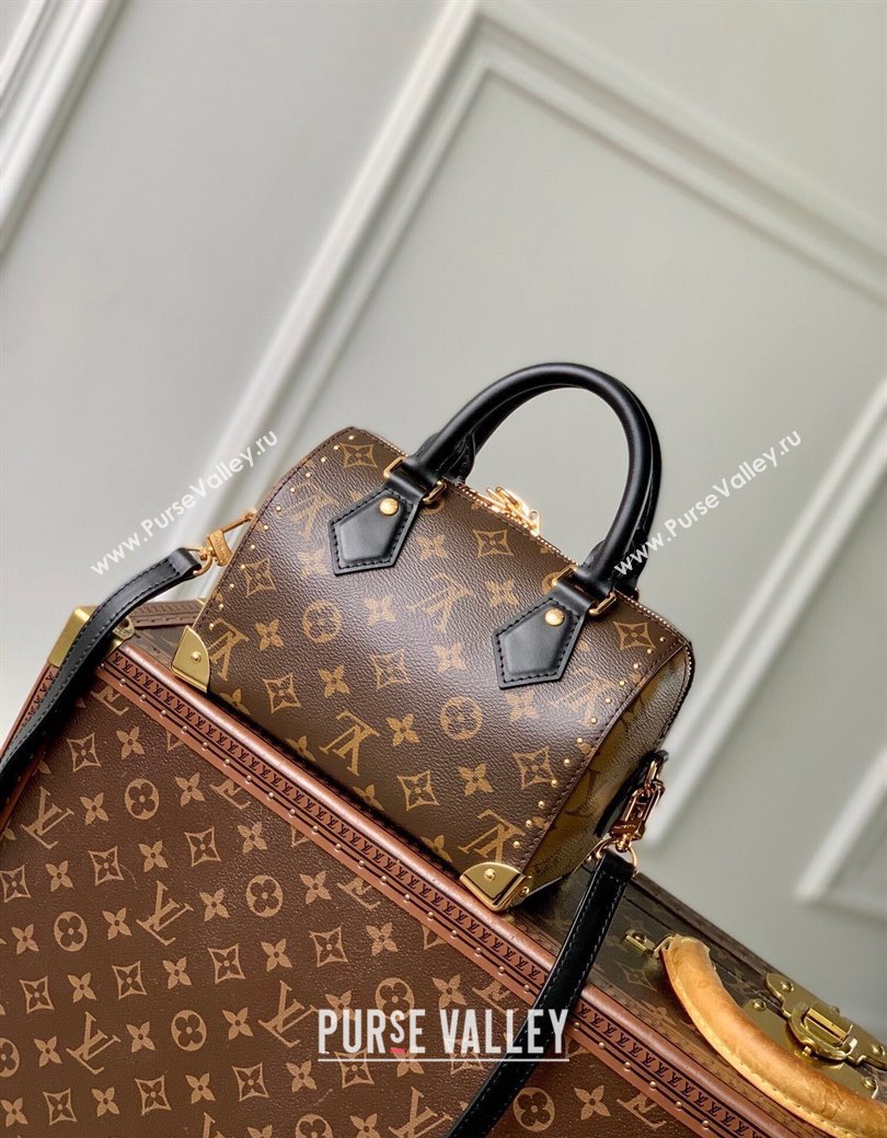 Louis Vuitton Speedy Trunk 20 bag in Monogram canvas with Studs M13146 2024 (KI-241210042)