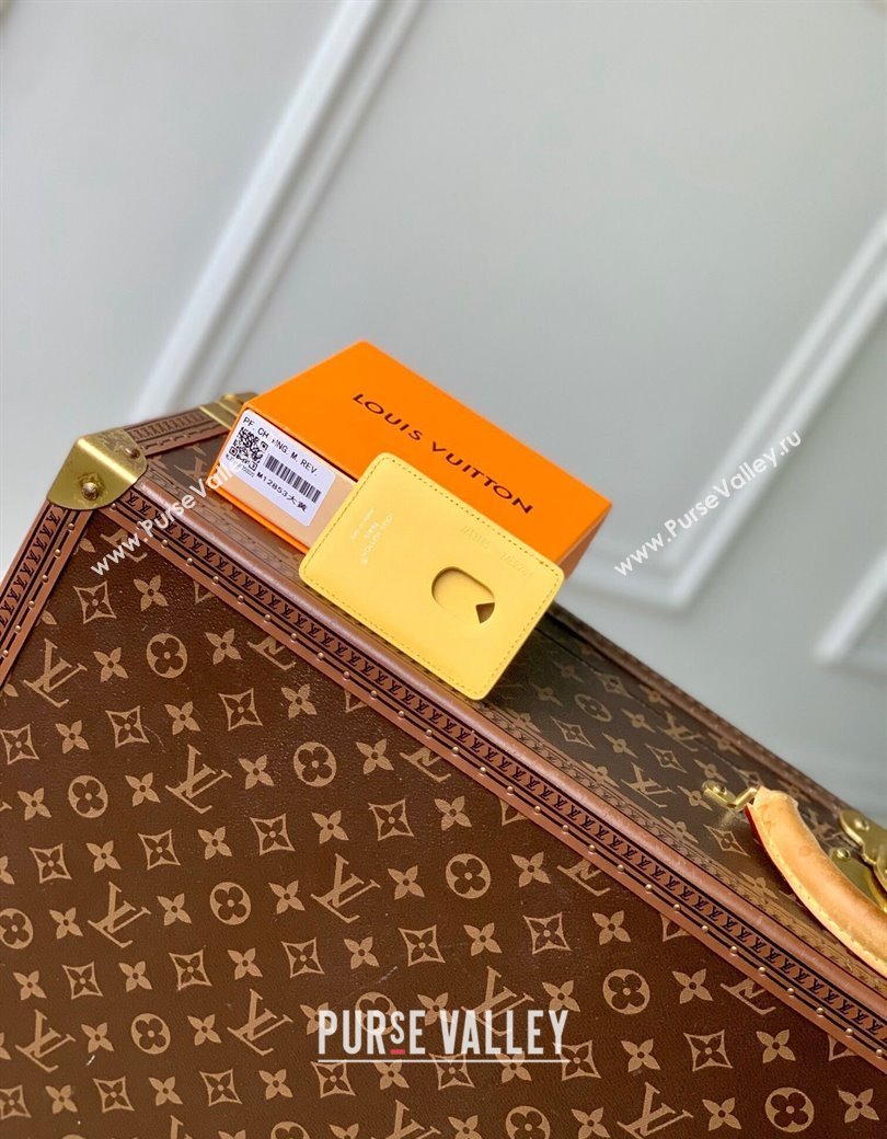 Louis Vuitton Porte-Cartes Magnet Card Holder M12853 Yellow2 2024 (KI-241210051)