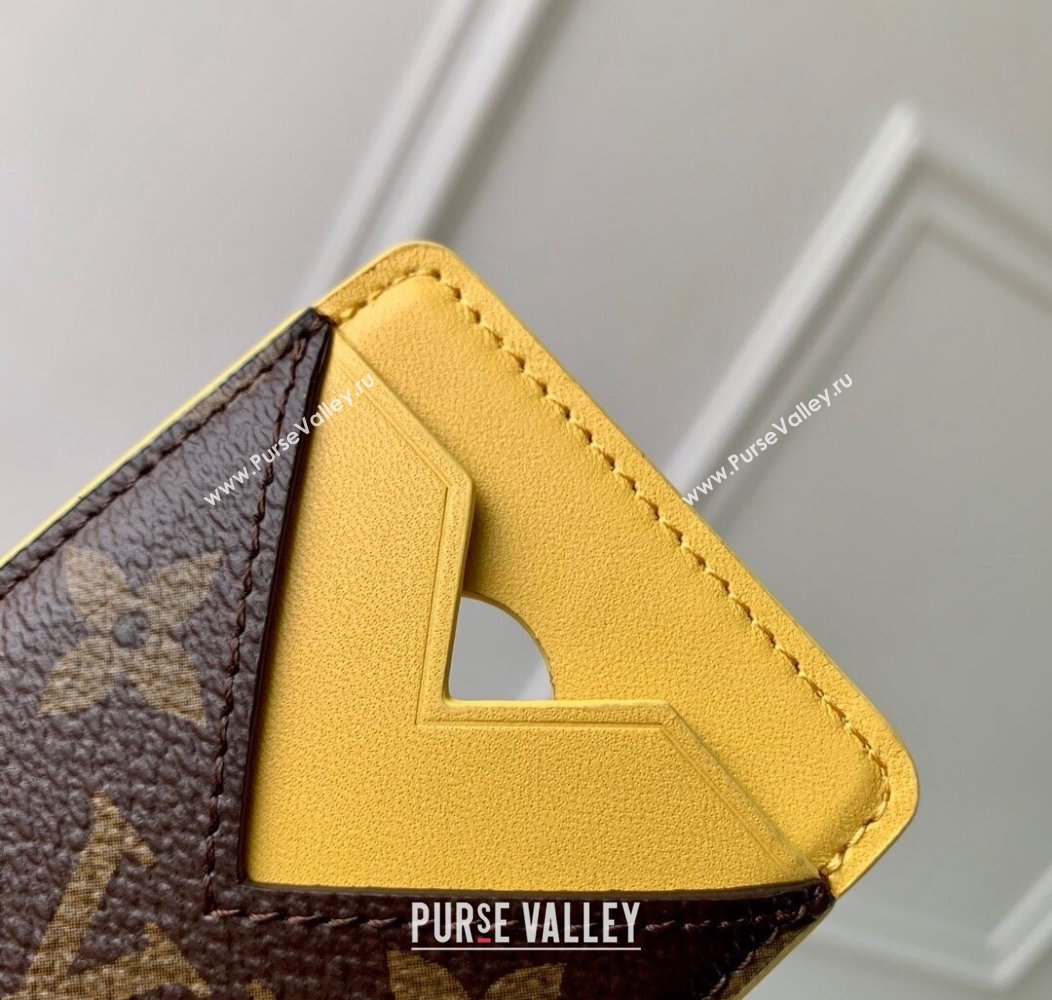 Louis Vuitton Porte-Cartes Magnet Card Holder M12853 Yellow2 2024 (KI-241210051)