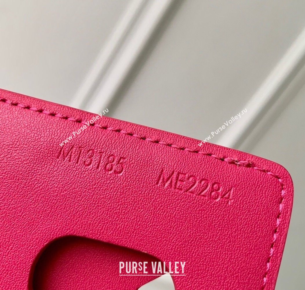 Louis Vuitton Porte-Cartes Magnet Card Holder M12851 Pondichery Pink 2024 (KI-241210053)