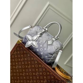 Louis Vuitton Speedy Bandouliere 25 Bag in Frost Gradient Silver Monogram Nylon M11848 2024 (KI-241210058)