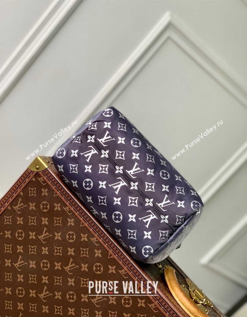 Louis Vuitton Speedy Bandouliere 25 Bag in Frost Gradient Silver Monogram Nylon M11848 2024 (KI-241210058)