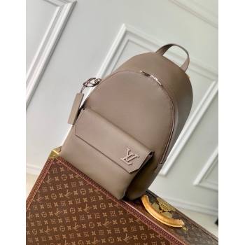 Louis Vuitton Mens Takeoff Backpack Bag in Cowhide Leather M11625 Moka Brown 2024 (KI-241210061)