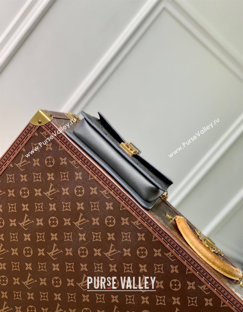 Louis Vuitton Wallet On Chain Metis Mini Bag in Monogram Empreinte Leather M12716 Gun Metal 2024 (KI-241210071)