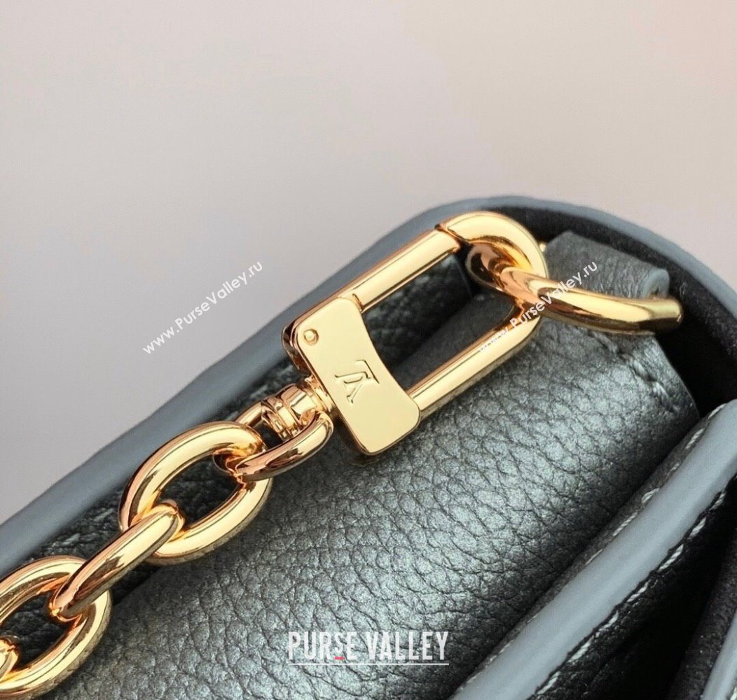 Louis Vuitton Wallet On Chain Metis Mini Bag in Monogram Empreinte Leather M12716 Gun Metal 2024 (KI-241210071)