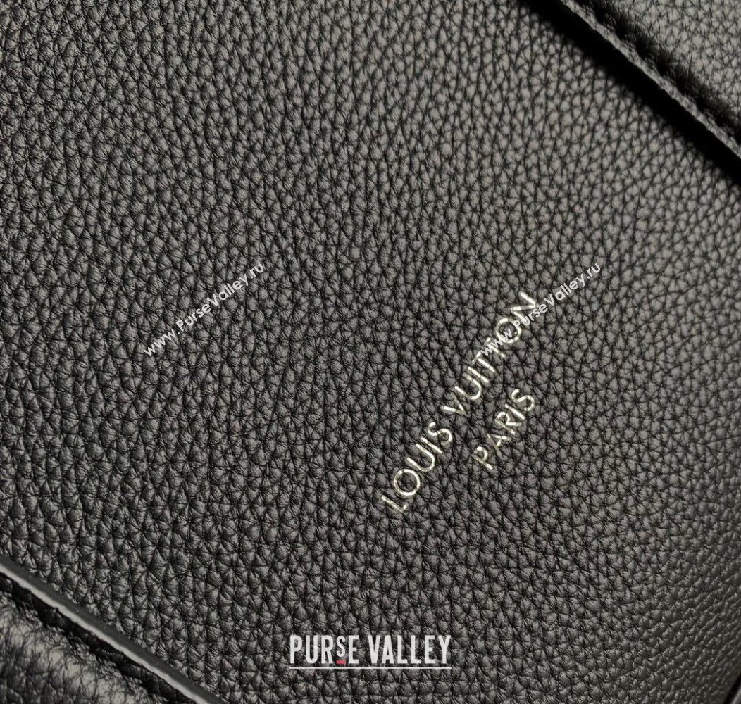 Louis Vuitton Georges Tote MM bag in Calfskin M23153 Black 2024 (KI-241210076)