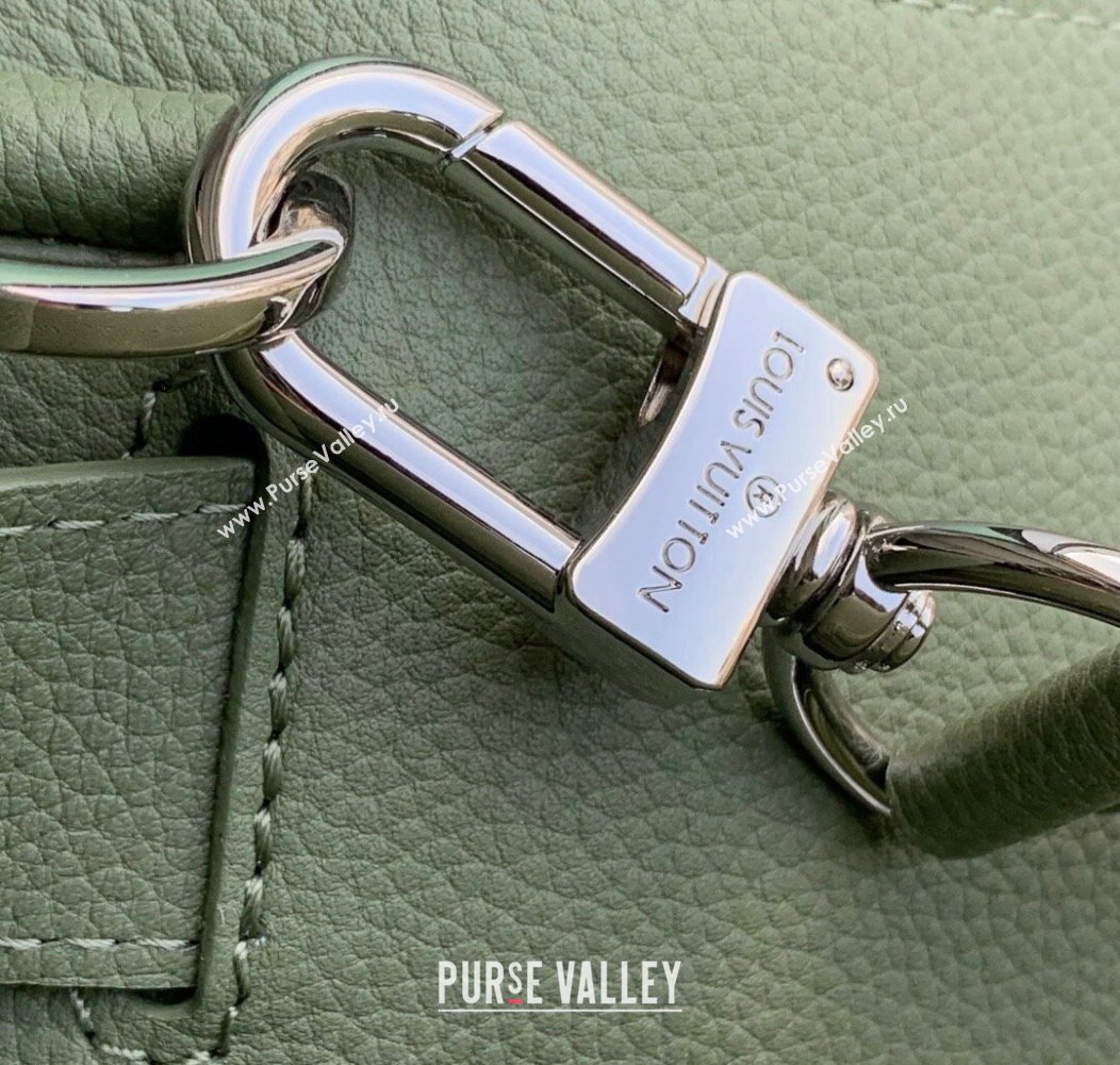 Louis Vuitton Georges Tote MM bag in Calfskin M23154 Green 2024 (KI-241210077)