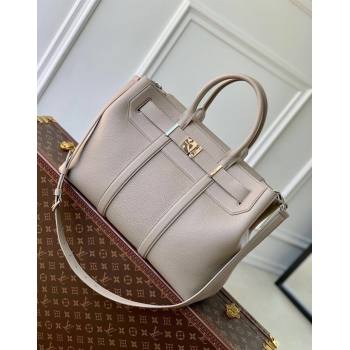 Louis Vuitton Georges Tote MM bag in Calfskin M11664 Grey 2024 (KI-241210078)