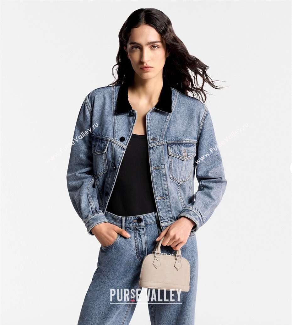 Louis Vuitton Nano Alma Bag in Epi Leather M82411 Quartz White 2024 (KI-241209077)