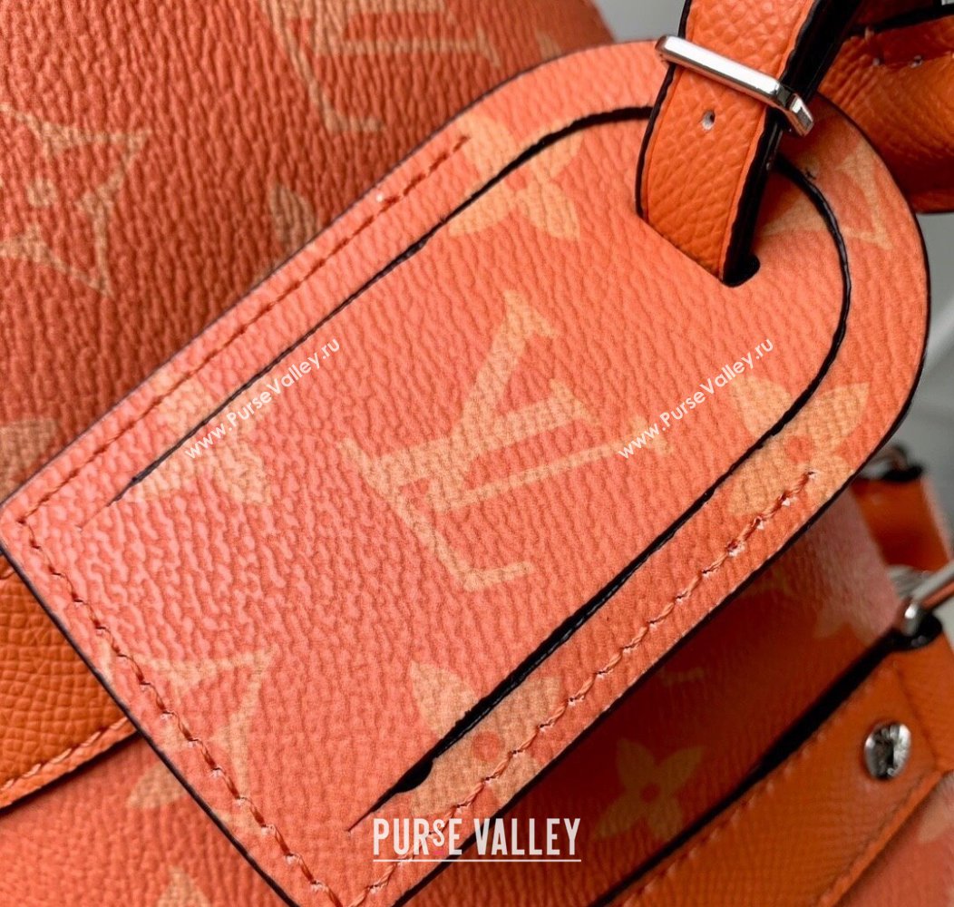 Louis Vuitton Keepall Bandouliere 25 Bag in Monogram Canvas M31044 Orange 2024 (KI-241210081)