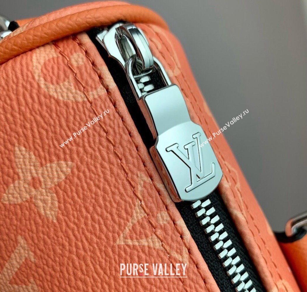 Louis Vuitton Keepall Bandouliere 25 Bag in Monogram Canvas M31044 Orange 2024 (KI-241210081)