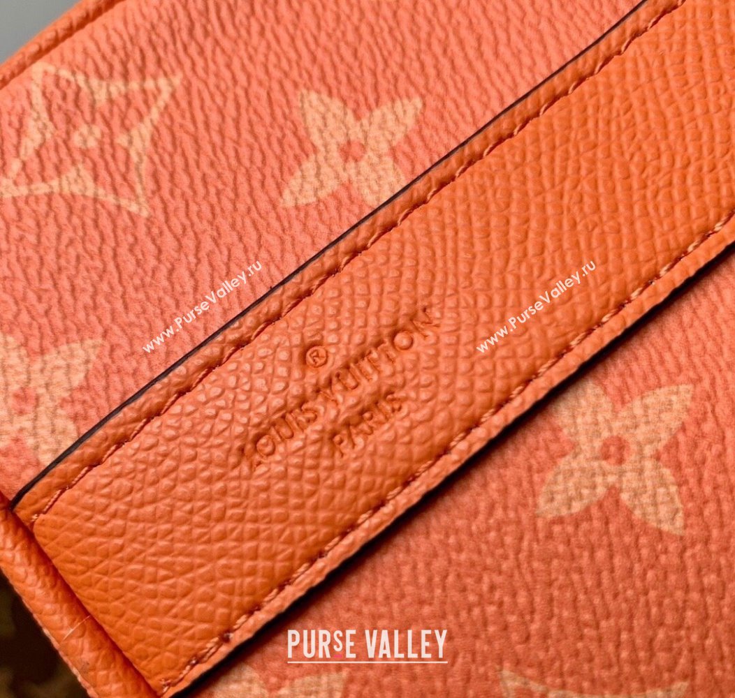 Louis Vuitton Keepall Bandouliere 25 Bag in Monogram Canvas M31044 Orange 2024 (KI-241210081)