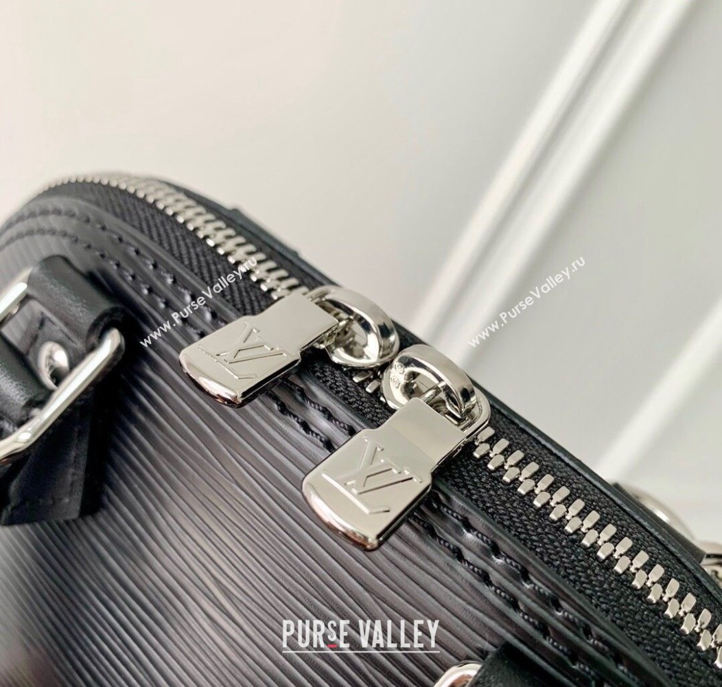 Louis Vuitton Nano Alma Bag in Epi Leather M81945 Black 2024 (KI-241209079)