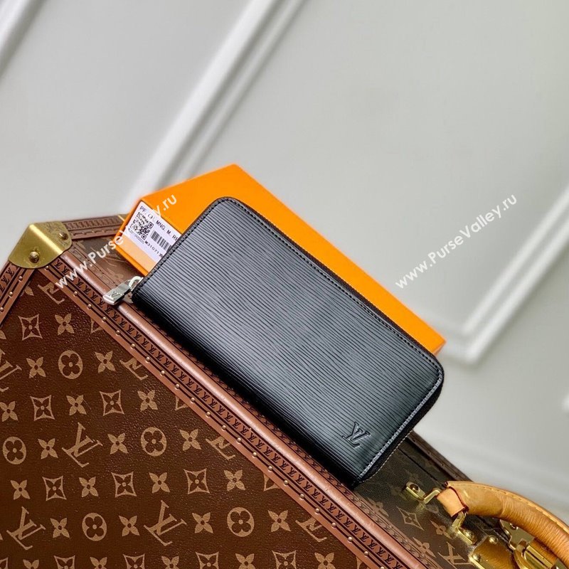 Louis Vuitton Zippy Wallet Horizontal Black Epi Leather M31071 2024 (KI-241210092)