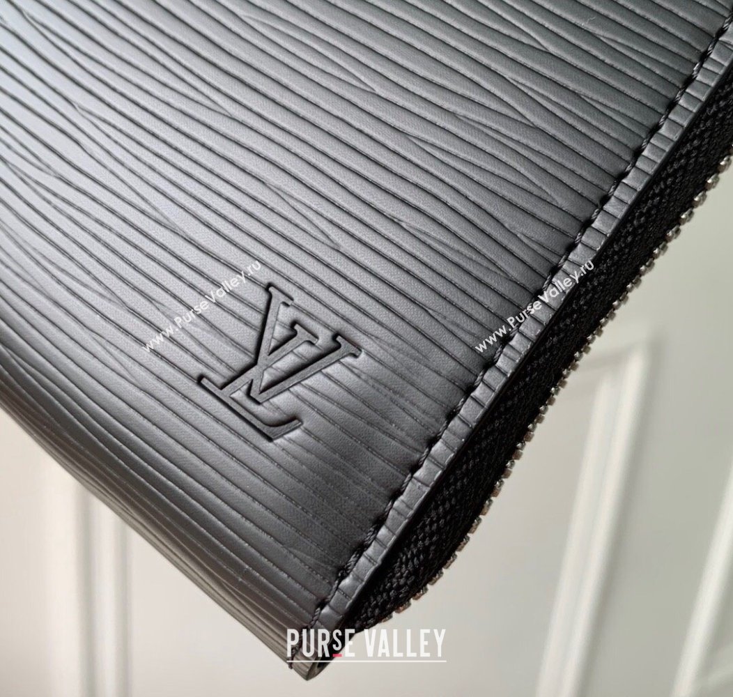 Louis Vuitton Zippy Wallet Horizontal Black Epi Leather M31071 2024 (KI-241210092)