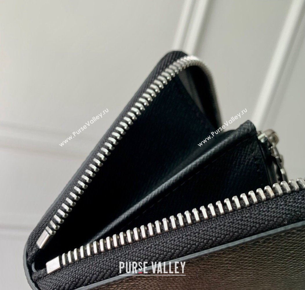 Louis Vuitton Zippy Wallet Horizontal Black Taiga Leather M31071 2024 (KI-241210093)
