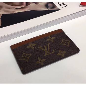 Louis Vuitton Card Holder Wallet M60703 Brown Monogram Canvas 2024 (KI-241210097)