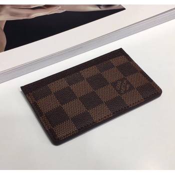 Louis Vuitton Card Holder Wallet in Damier Ebene Canvas N60703 2024 (KI-241210099)