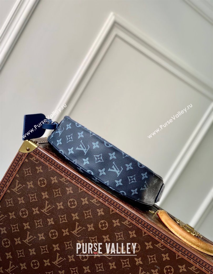 Louis Vuitton Hamac Hobo Bag PM in Navy Blue Monogram Gradient Canvas M11594 2024 (KI-241210108)