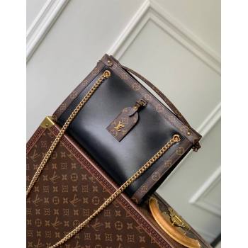 Louis Vuitton Nova PM Tote Bag in Black Calfskin and Monogram Canvas M13140 2024 (KI-241210110)