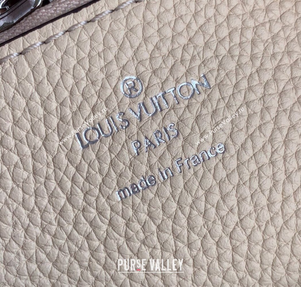 Louis Vuitton Muria Bucket Bag in Mahina Perforated Leather M55801 Beige 2025 (KI-250121027)