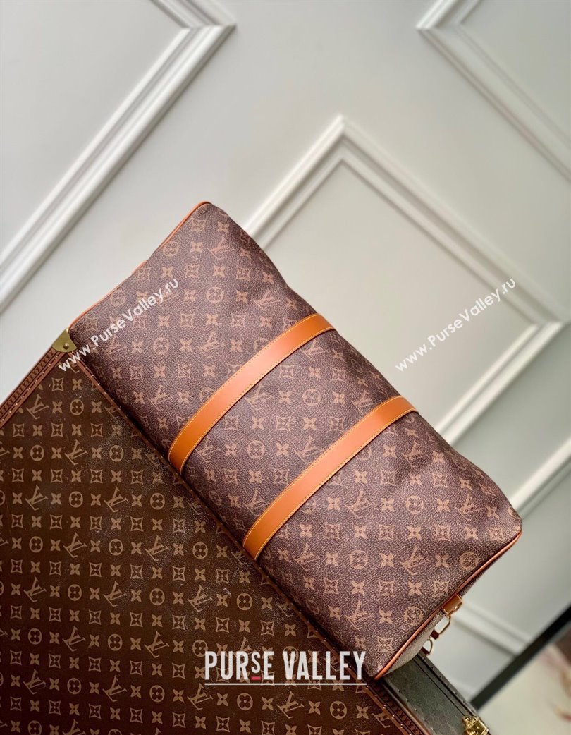 Louis Vuitton Keepall Bandouliere 50 Travel Bag with Tassel Strap 2025 M11541 (KI-250121039)