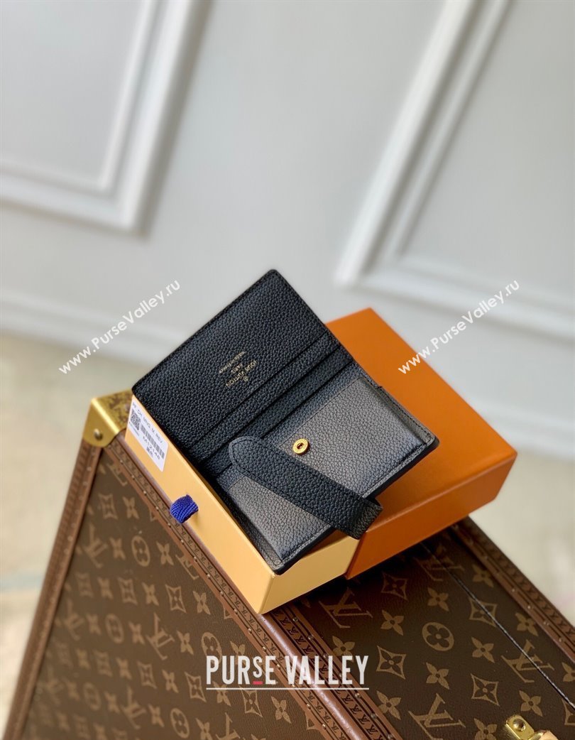 Louis Vuitton Low Key Compact Wallet with Padlock M12148 Black 2025 (KI-250121047)