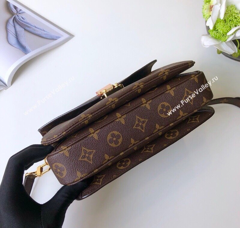 Louis Vuitton Pochette Mettis PM Bag in Brown Monogram Canvas M40780 2025 (KI-250121051)