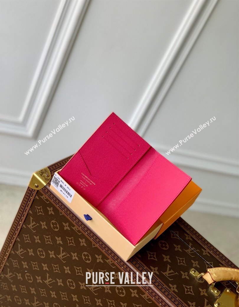 Louis Vuitton LV x TM Passport Cover in Multicolored Monogram Canvas White 2025 M14178 (KI-250120019)