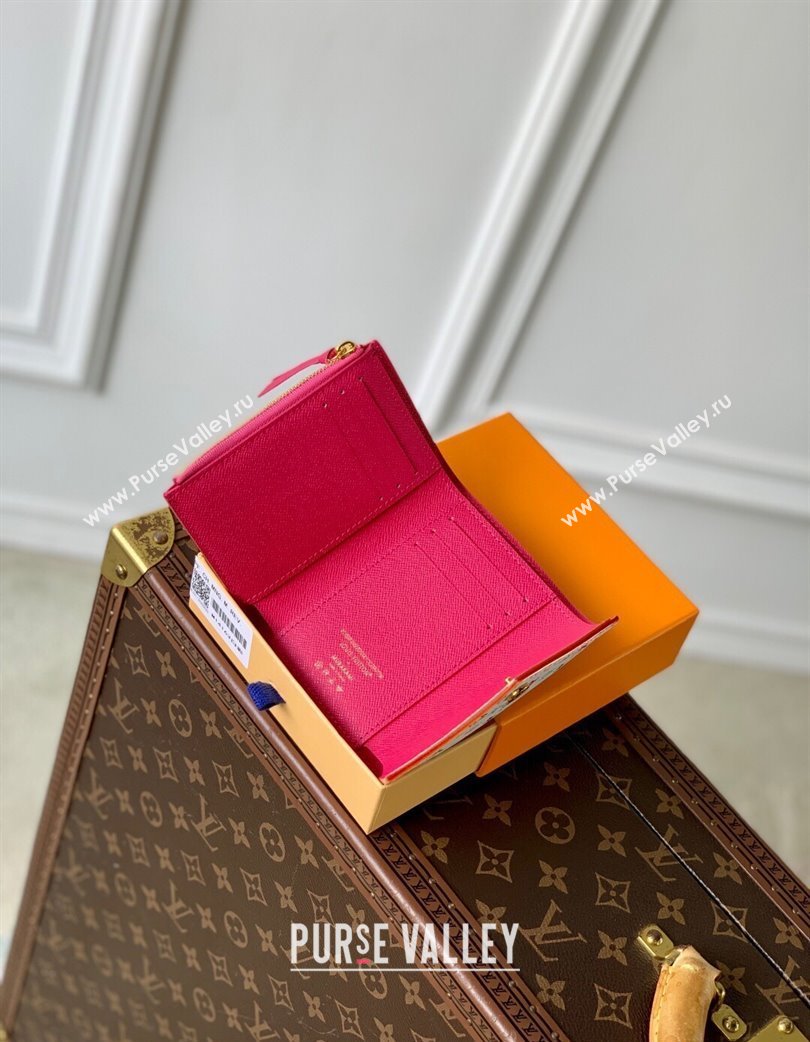 Louis Vuitton LV x TM Victorine Wallet in Multicolored Monogram Canvas White 2025 M14163 (KI-250120012)