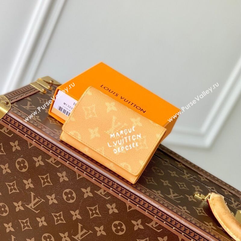 Louis Vuitton Victor Wallet in Monogram Heritage Canvas M13222 Yellow 2025 (KI-250120025)